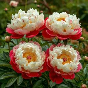 Пион Коралловый Каскад купить по цене от 490р. в интернет-магазине «Посадика» с доставкой почтой в в Холме и по всей России – [изображение №1].